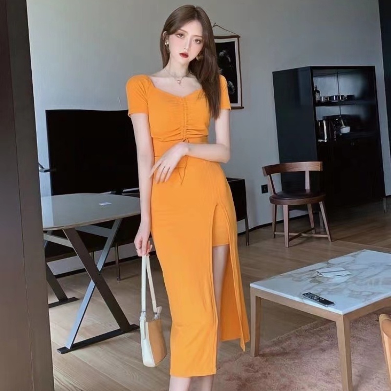 Đầm Ôm Dáng Thời Trang Mùa Hè Hàn Quốc Dành Cho Nữ