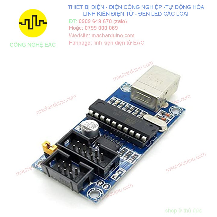 Mạch Nạp USB AVR ISP Bootloader