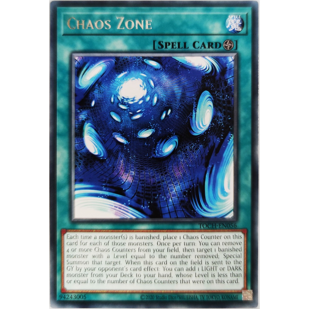 [Thẻ Yugioh] Chaos Zone |EN| Rare