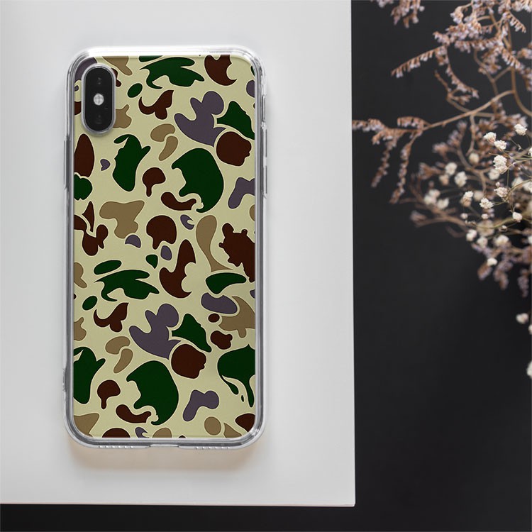 Ốp iphone sneaker Bape silicon Iphone 7/7Plus/8/8Plus/X/Xs/Xs Max/11/11 Promax/12/12 Promax BAPPOD00156