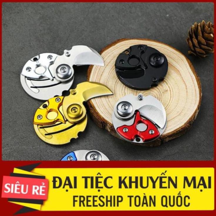Dao Phượt Tròn - Treo Móc Khó - Thép Không Gỉ