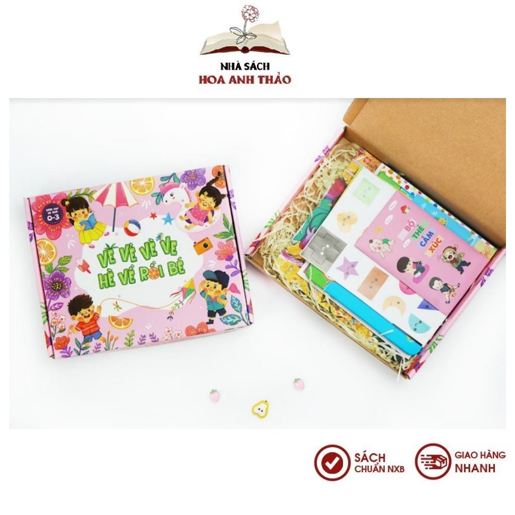 Sách - Hộp quà tặng 1/6 cho bé từ 0-9 tuổi, Hè rộn tàng - Vui ngập tràn