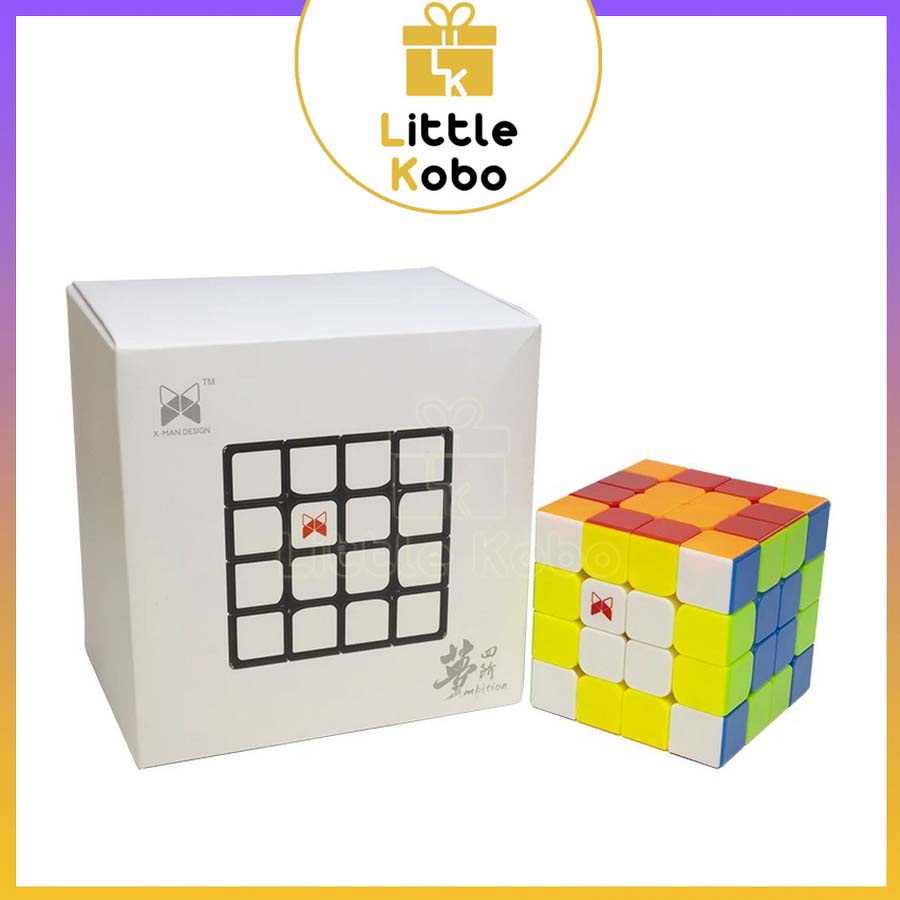 Rubik 4x4 QiYi X-man Ambition 4x4 M Rubic Nam Châm 4 Tầng Cao Cấp Flagship (Hãng Mod)