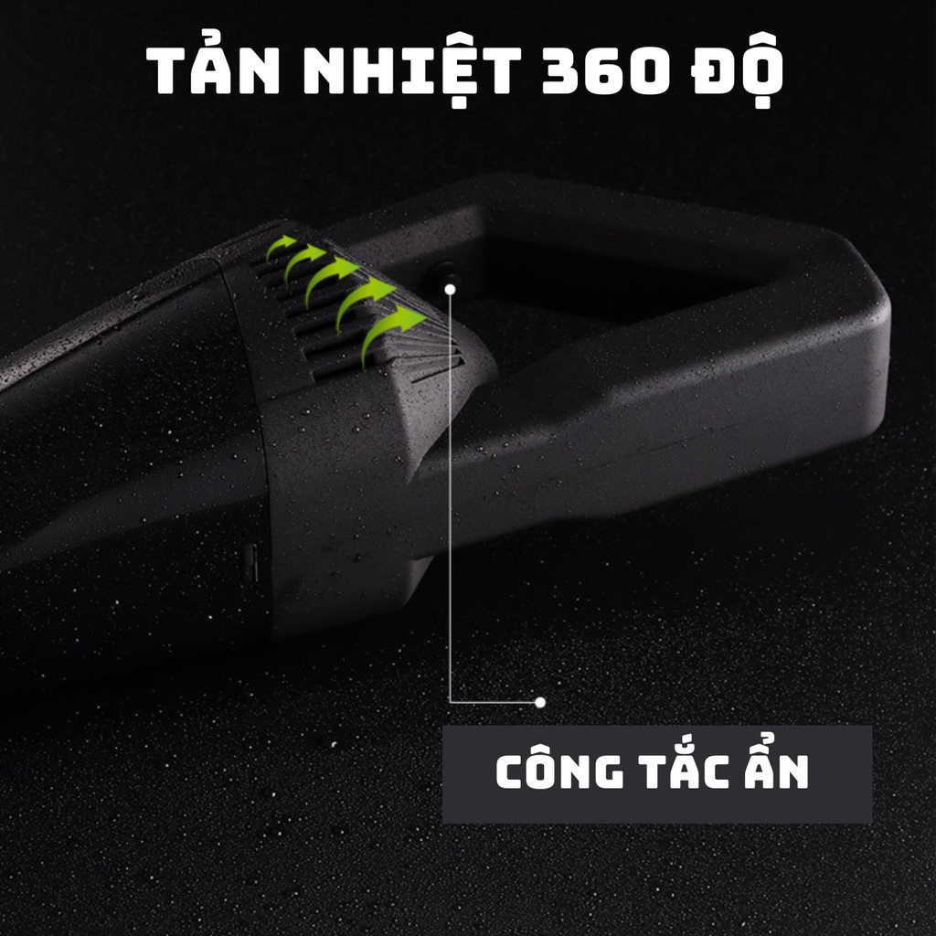 [MẪU 2021 MỚI NHẤT] Máy hút bụi cầm tay – Máy hút bụi mini công suất 120W mạnh mẽ, Hút bụi ô tô và trong nhà không dây | BigBuy360 - bigbuy360.vn
