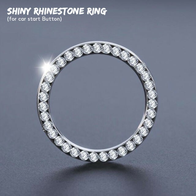 ⚡️FREESHIP TQ⚡️Vòng Đá Trang Trí Nút Khởi Động START STOP Của Xe Hơi Bằng Đá Cực Sang Trọng