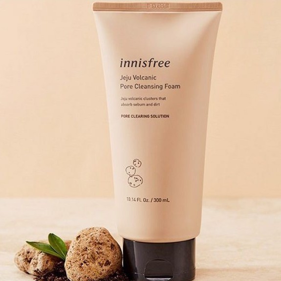 Sữa Rửa Mặt Innisfree Green tea - Bija Trouble - Jeju Volcanic - Trà Xanh Cho Da Mụn - 150ml