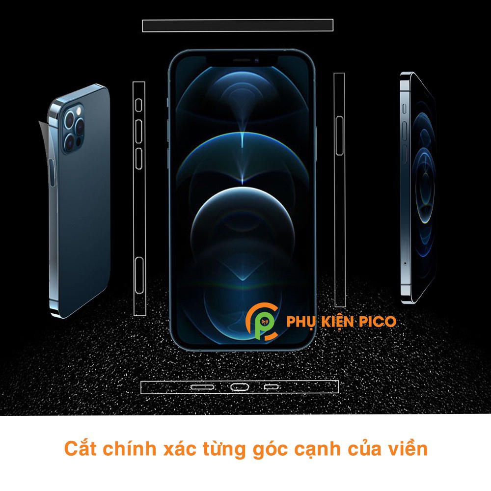 Dán viền Iphone 12 Pro Max / 14 Plus / Iphone 11 Pro trong suốt PPF tự phục hồi vết xước- Dán dẻo viền Iphone 13 Pro Max