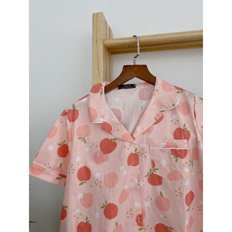 Pijama Hàn Quốc Hình Cute Tay Ngắn Quần Ngắn Đủ Size - Bộ ngủ Couple Full size | BigBuy360 - bigbuy360.vn