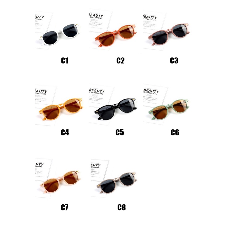 New cá tính trẻ em của kính mát với gạo móng tay, retro khung, kháng TIA UV bé Kính mát thời trang