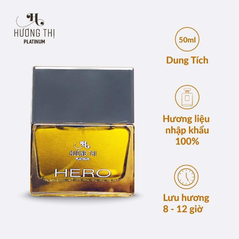 NƯỚC HOA NAM HERO 50ML