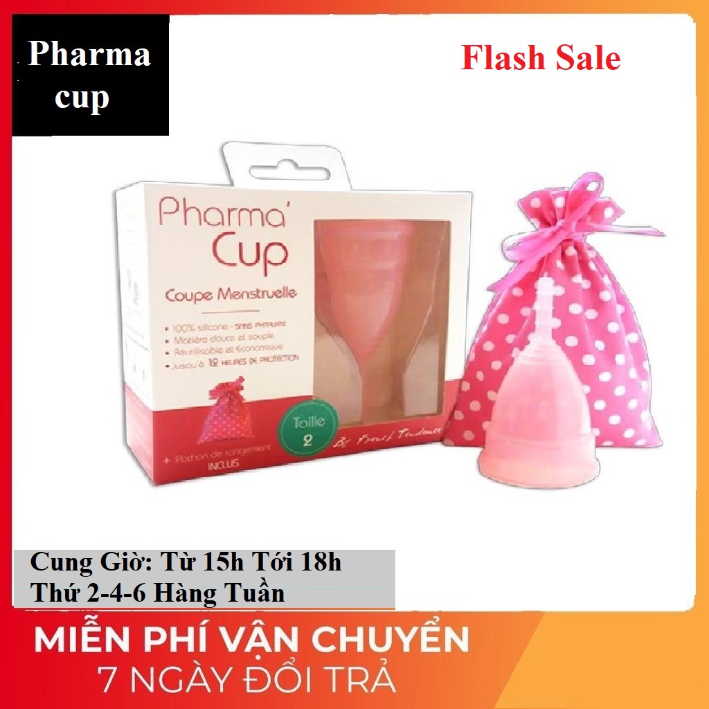 CỐC NGUYỆT SAN PHÁP PHARMA CUP CHÍNH HÃNG