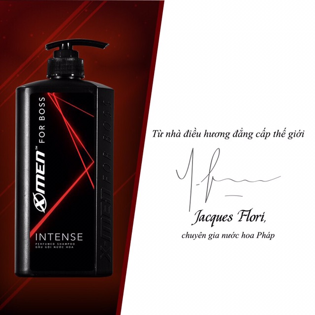 Dầu gội nước hoa X-Men for Boss Intense 650g