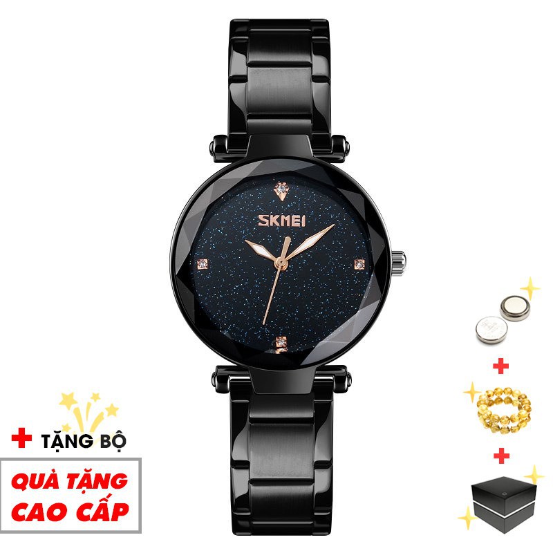 Đồng hồ nữ SKMEI chính hãng thời trang cao cấp mặt 3D lung linh trẻ trung chống nước chống xước SMW02  -SHOP NGỌC HUYỀN | BigBuy360 - bigbuy360.vn