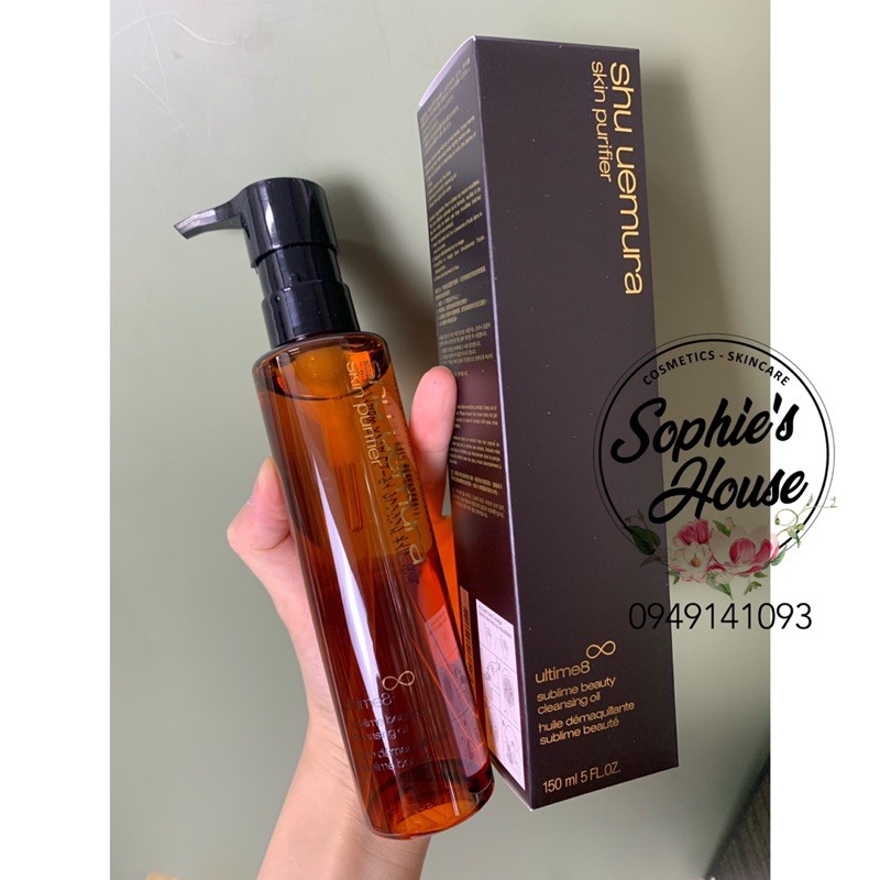 DẦU TẨY TRANG SHU NÂU - SHU UEMURA ULTIME 8 SUBLIME BEAUTY CLEANSING OIL