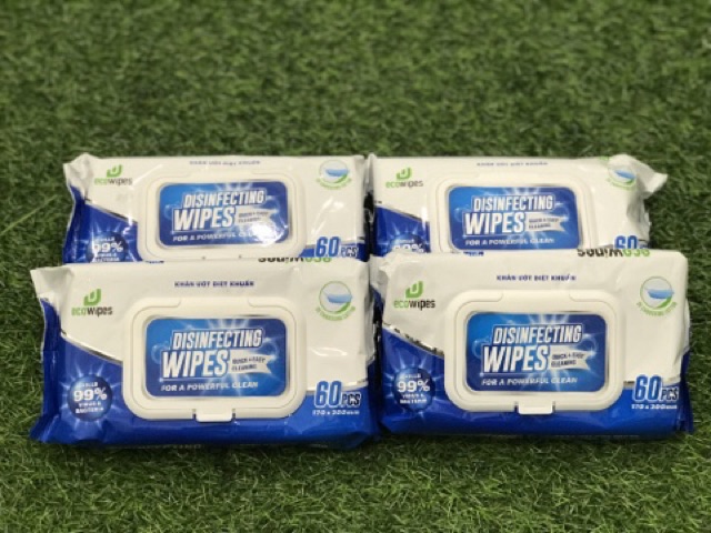 [SHOP 2516 ] KHĂN ƯỚT CỒN DIỆT KHUẨN ECOWIPES