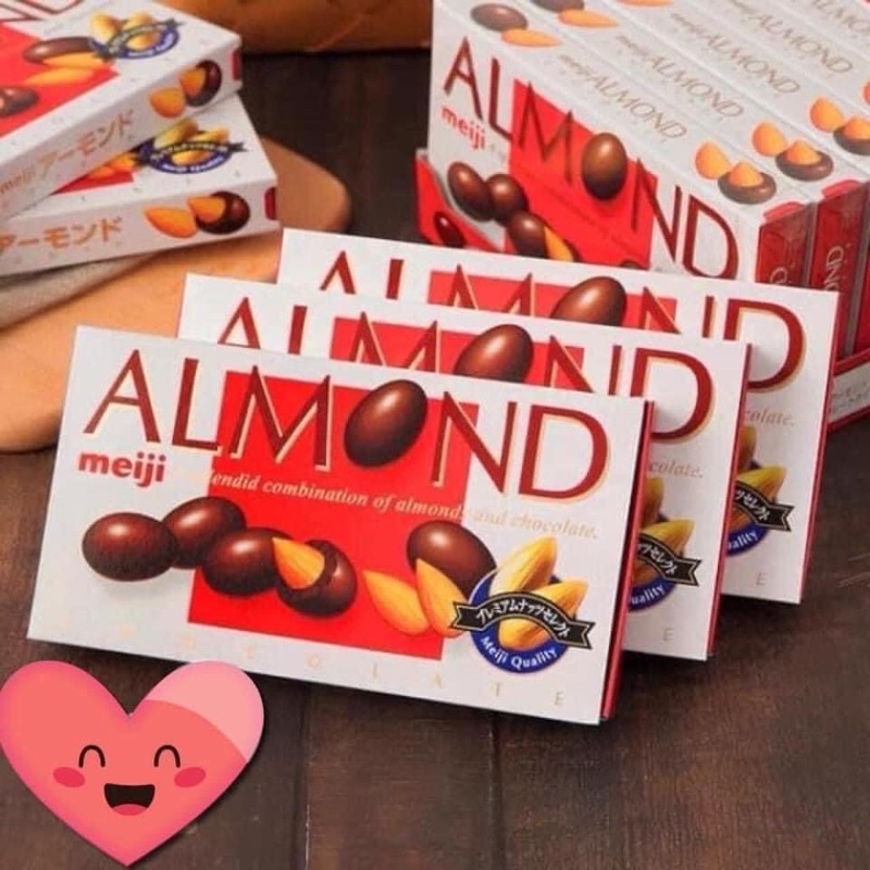 Chocolate Meiji Hạnh Nhân Socola Nhập Khẩu