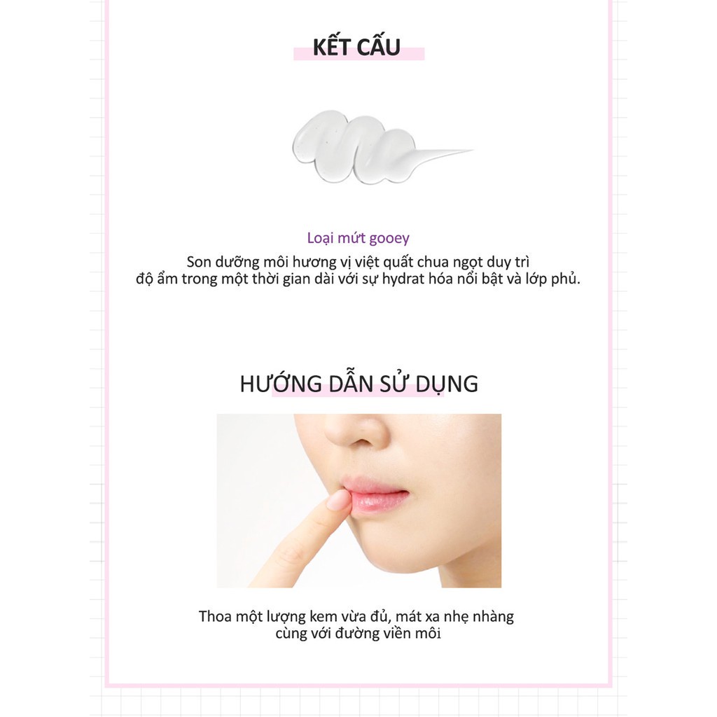 [TẶNG 88K]Son Dưỡng Môi Chiết Xuất Việt Quất Frudia Blueberry Hydrating Honey Lip Balm 10g