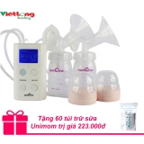 Máy hút sữa Spectra 9plus hút đôi + Tặng 60 túi trữ sữa Unimom trị giá 223.000đ