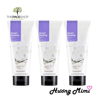 Tẩy da chết ngọc trai The Face Shop Smart Peeling White Jewel Perle