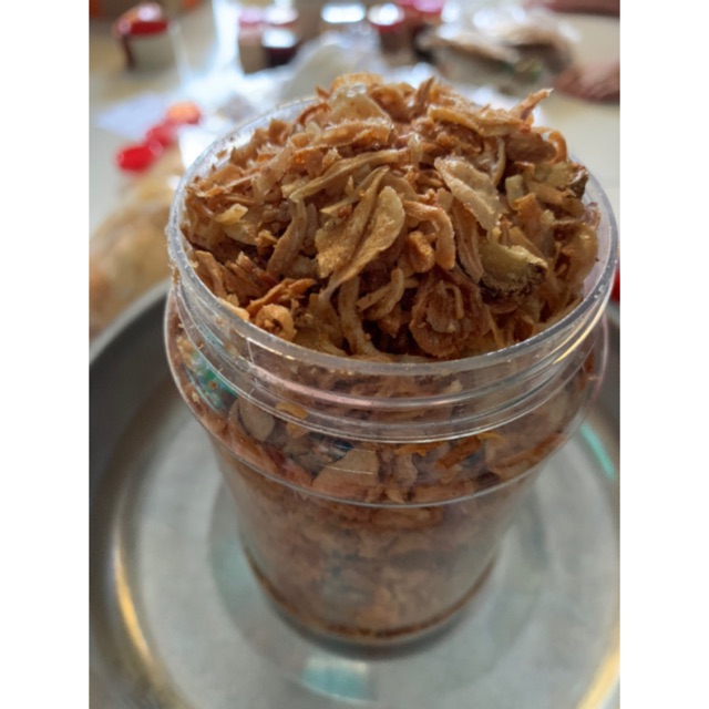 Hủ 200gr muối hành phi chay Tây Ninh dùng chung bánh tráng siêu ngon | BigBuy360 - bigbuy360.vn