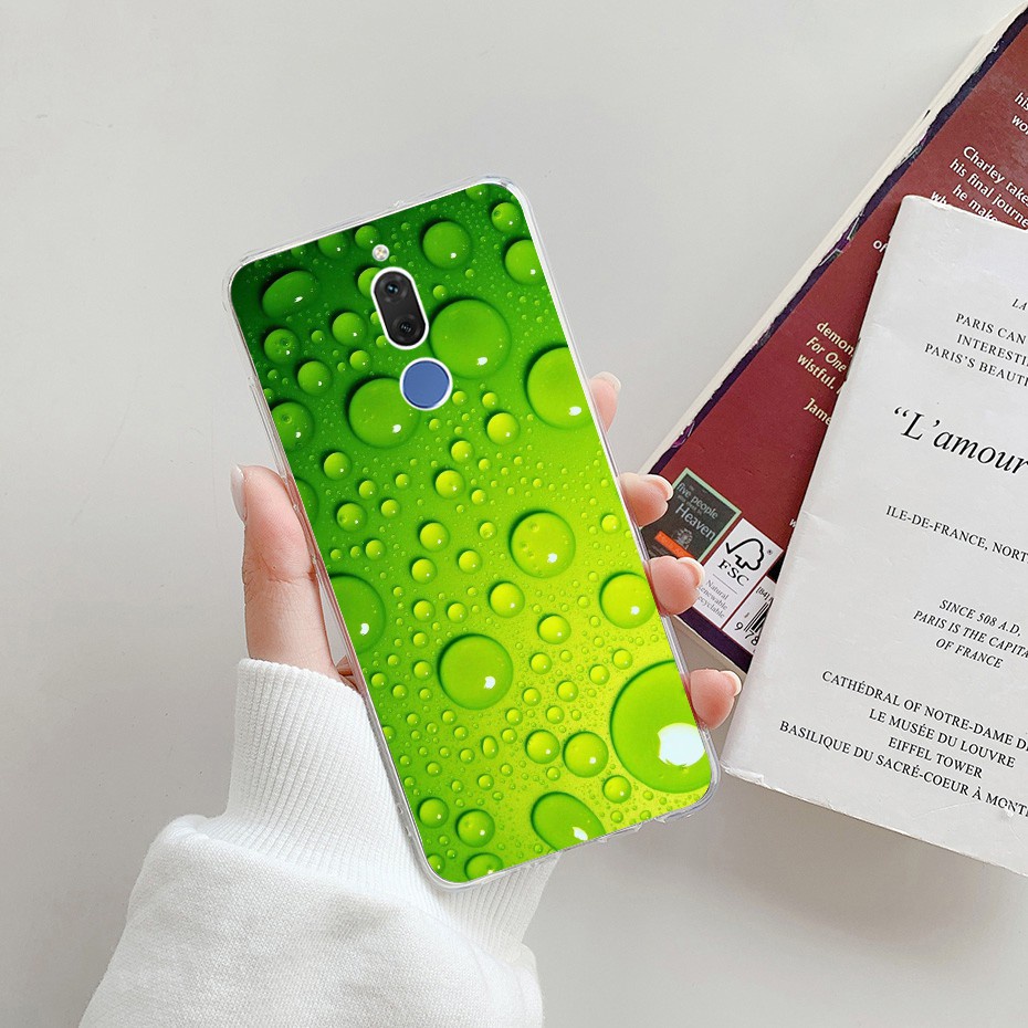 Ốp Điện Thoại Tpu Silicon Mềm In Họa Tiết Hoa Cho Huawei Nova 2i Mate 10 Lite