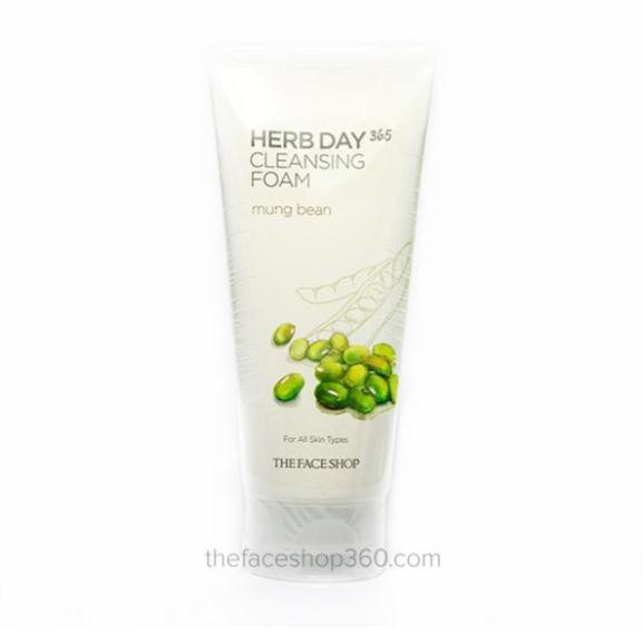 Sữa Rửa Mặt Herb Day 365 Cleansing Foam TheFaceShop