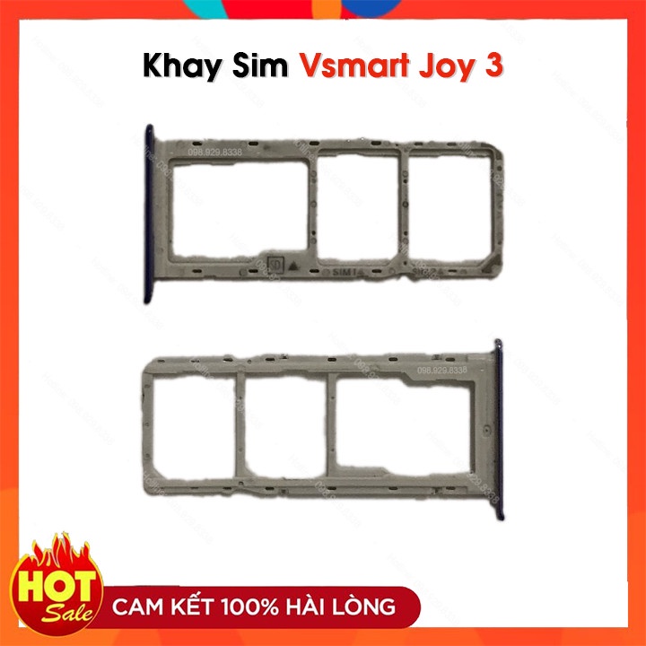 Khay Đựng Sim Điện Thoại Vsmart Joy 3 Zin Bóc Máy