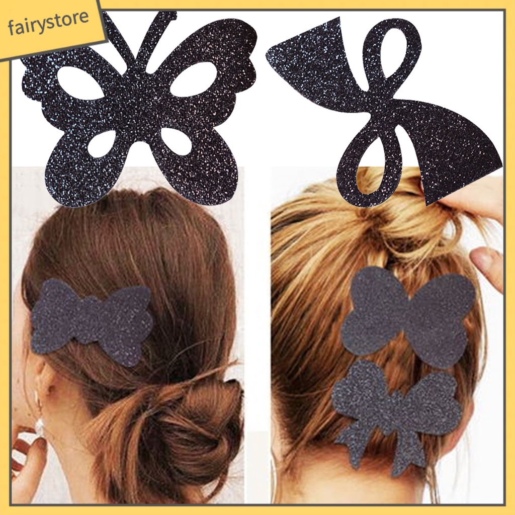 Set 5 Kẹp Tóc Hình Nơ / Trái Tim / Bông Hoa Xinh Xắn Dành Cho Nữ