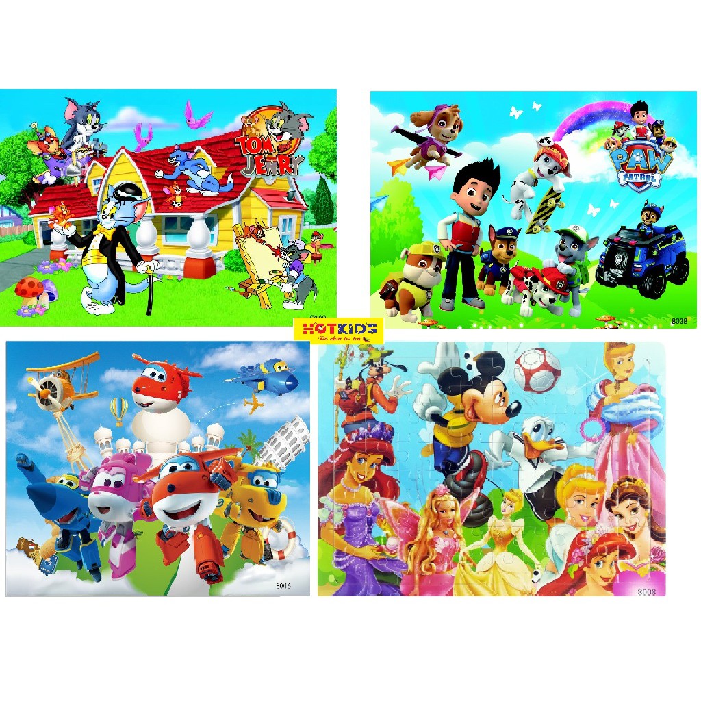 [Mã LIFE20KALL giảm 10% đơn 50K] Bộ Tranh Ghép Hình Puzzle 80 Mảnh Bảng Gỗ/ Đồ chơi xếp hình cho bé/ Puzzle gỗ