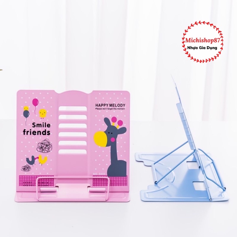 Giá Đỡ Đọc Sách Điều Chỉnh Kích Thước Hokori Nhựa Việt Nhật, Giá Đỡ Điện Thoại, Máy Tính Bảng Đa Năng Chống Cận Cho Bé