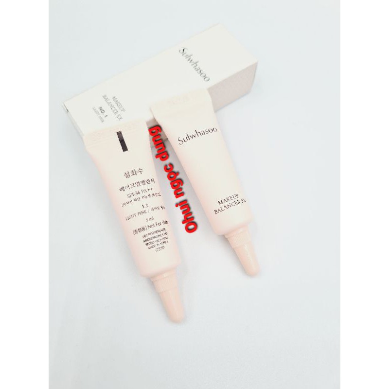 [mini 5ml]Kem lót trang điểm thần thánh sulwhasoo make up balancer ex mẫu mới | BigBuy360 - bigbuy360.vn