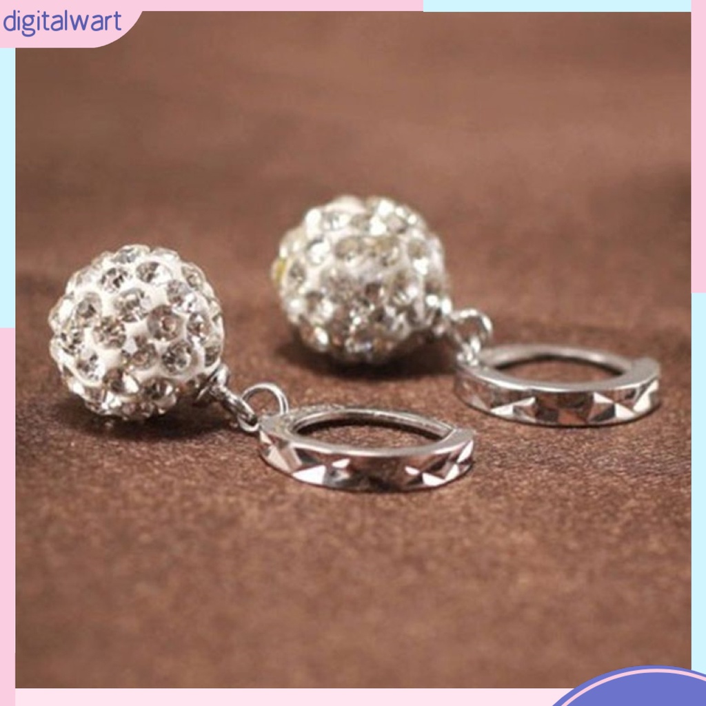 Đôi Bông Tai Dáng Dài Đính Đá Thời Trang Cho Nữ