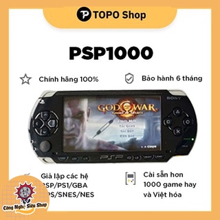 Máy PSP1000 + ( Full game PSP PS1 GBA NES SNES GAME XÈNG) + Đủ phụ thumbnail