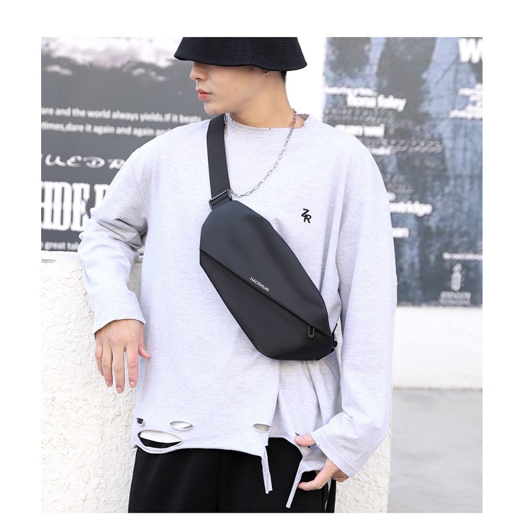 [Loại Xịn] Túi Đeo Chéo Nam Chất Liệu Polyester Chống Nước