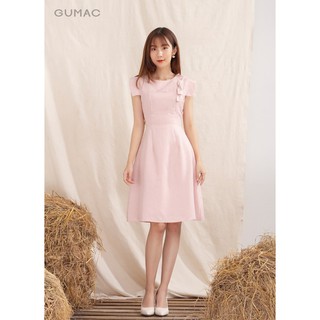 Đầm khoét ngực phụ kiện DA1003 GUMAC