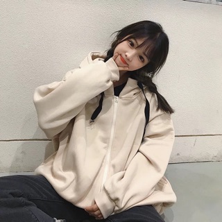 [CÓ SẴN] ÁO KHOÁC NỈ BÔNG ULZZANG (kèm ảnh thật)