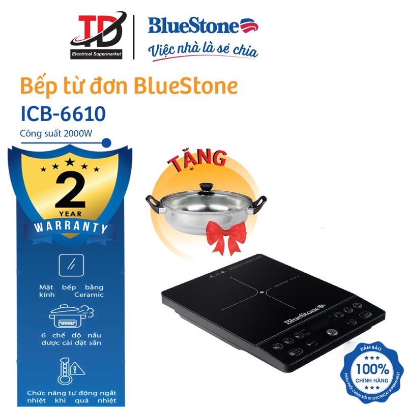 Bếp từ đơn BlueStone ICB-6610