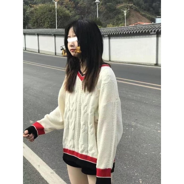 Áo len phong cách hàn quốc