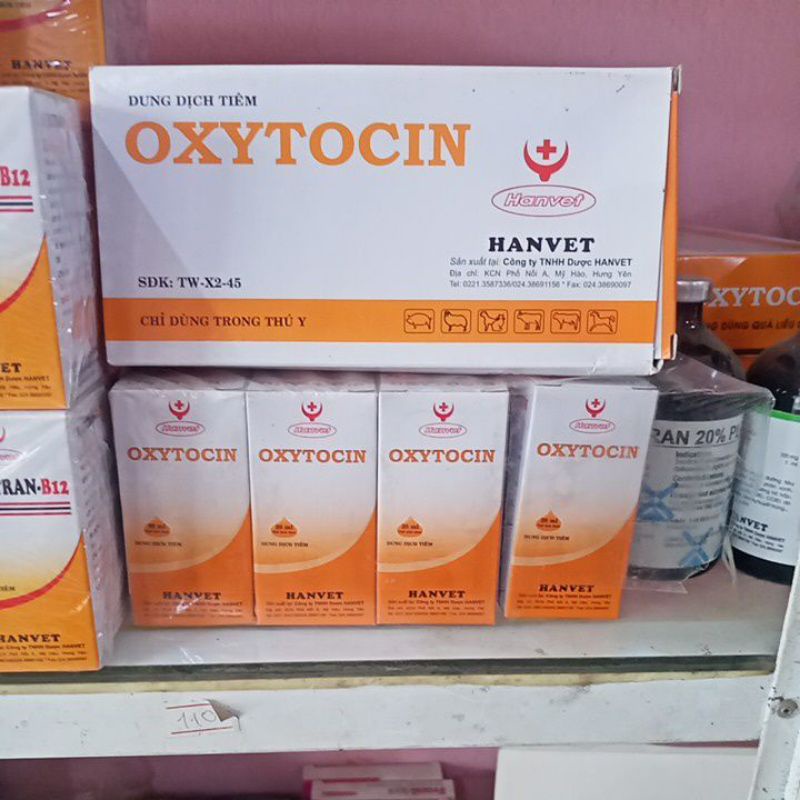 1 ống OXYTOCIN kích đẻ cho chó mèo, lợn gà