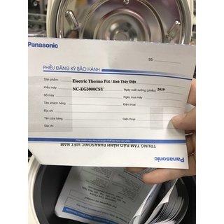 Bình Thủy Điện PANASONIC NC-EG3000CSY
