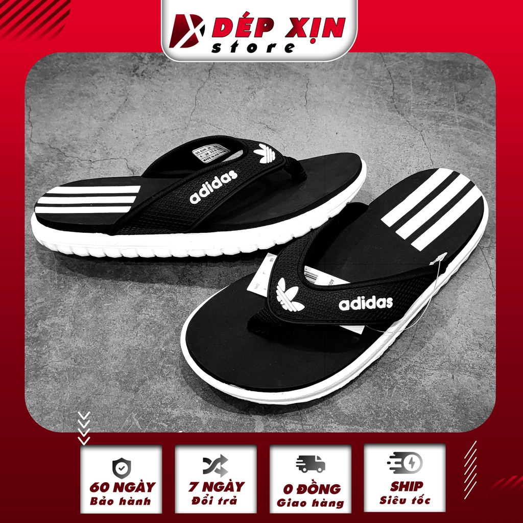 Dép Kẹp Adidas Cao Cấp Đế Cao Siêu Bền Nhẹ chống trơn trượt