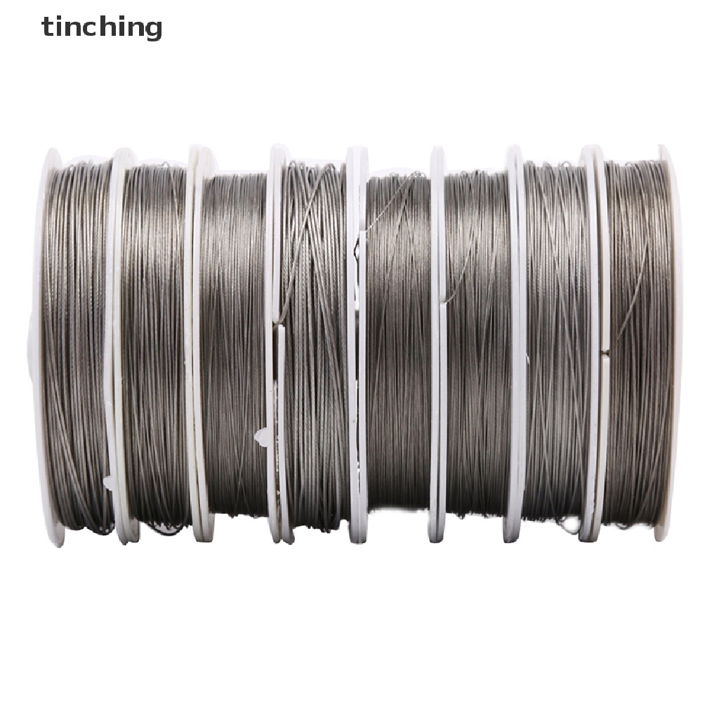 Cuộn Dây Thép Không Gỉ Với Nhiều Kích Cỡ Khác Nhau Dùng Làm Đồ Thủ Công Mới