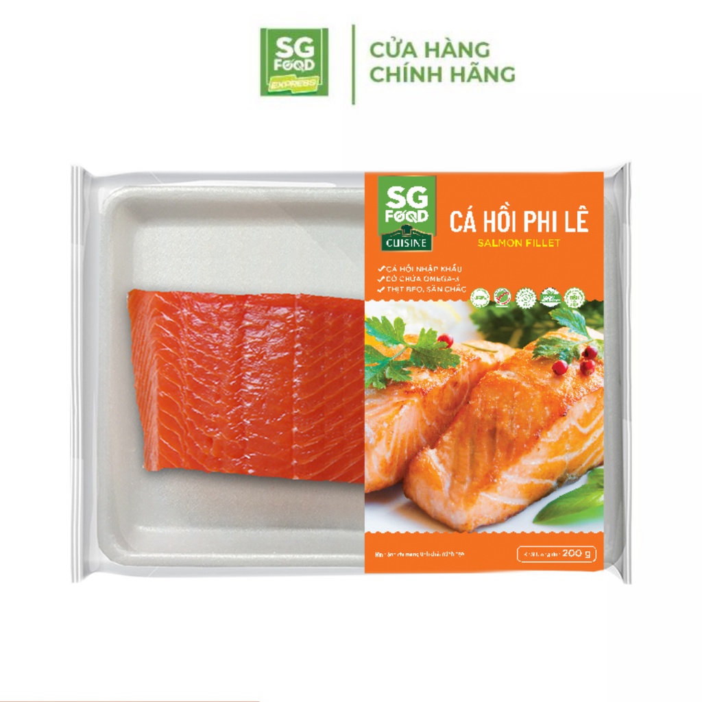 Cá hồi fillet SG Food 200g