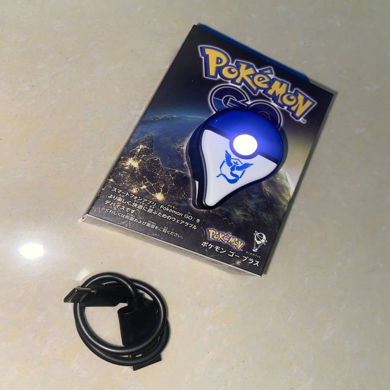 2021 New Rechargeable Pokémon bracelet Pokemon Go Plus Pokemon Go Plus automatic manual smart switch mode