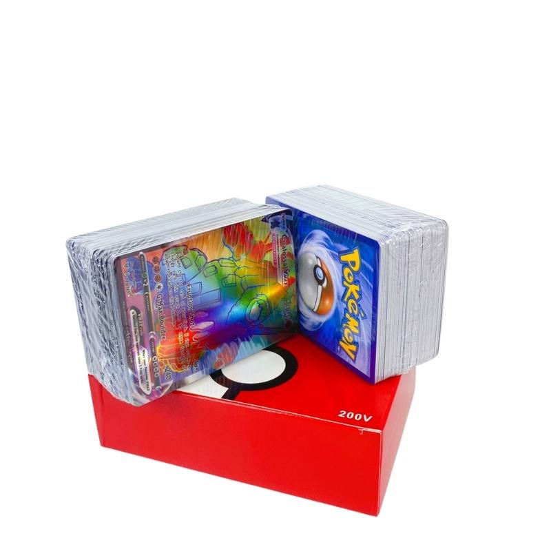 Bộ Thẻ Bài Chơi Pokemon 200 Thẻ (146v+54vmax) Chơi Đối Kháng New Đẹp