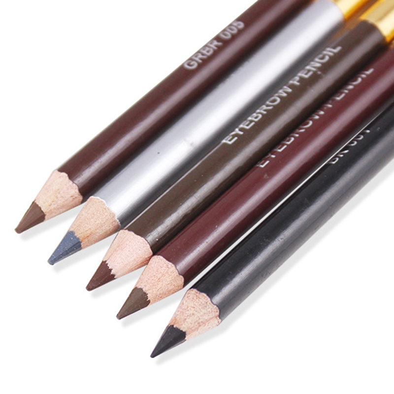 (Hàng Mới Về) Bút Chì Kẻ Lông Mày Tự Nhiên Không Thấm Nước Và Mồ Hôi Không Gây Chóng Mặt Họa Tiết Da Báo