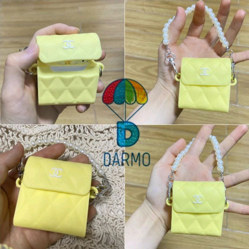 Case bảo vệ tai nghe Pro/1/2 túi xách màu vàng