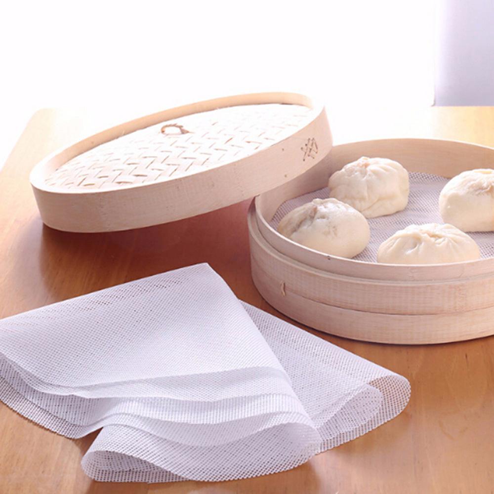 YIYU Giấy Lót Hấp Bánh Bao Bằng Silicone Chống Dính