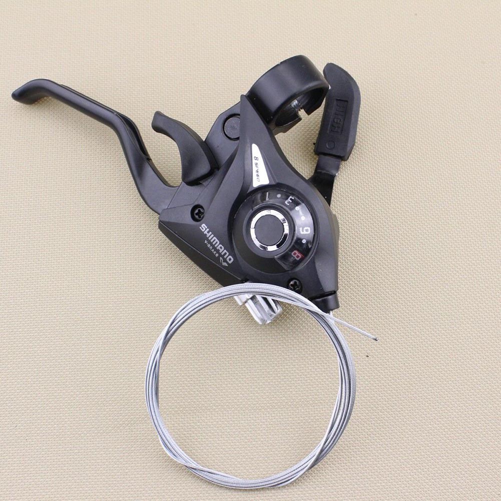 Tay Nắm Cần Số Xe Đạp Leo Núi EF51-8 3x8 Bằng Hợp Kim Nhôm Tiện Dụng