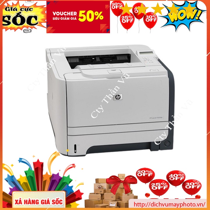 MÁY IN HP LASERJET P2055DN có in 2 mặt tự động in mạng giá rẻ chất lượng bảo hành INECO